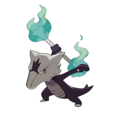불꽃/고스트 타입 포켓몬 텅구리 리전폼의 이미지