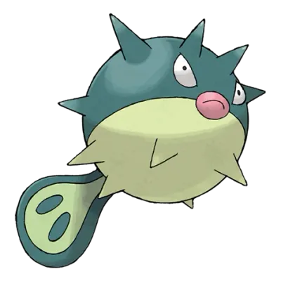 물/독 타입 포켓몬 침바루의 이미지