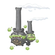 또도가스 가라르의 모습