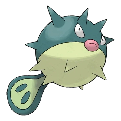 물/독 타입 포켓몬 침바루의 이미지