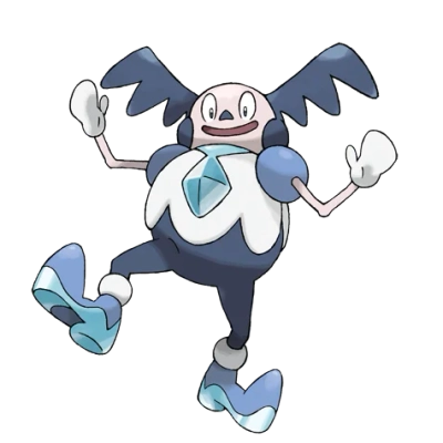 얼음/에스퍼 타입 포켓몬 마임맨 리전폼의 이미지