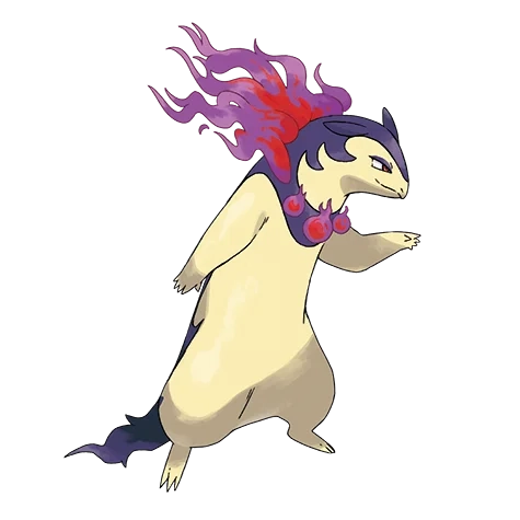 불꽃/고스트 타입 포켓몬 블레이범 리전폼의 이미지