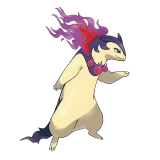 pokemon_id_157 블레이범 히스이 폼