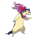 pokemon_id_157 블레이범 히스이 폼