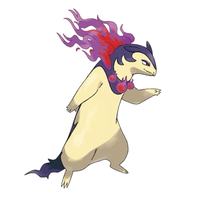 불꽃/고스트 타입 포켓몬 블레이범 리전폼의 이미지