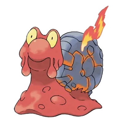 불꽃/바위 타입 포켓몬 마그카르고의 이미지