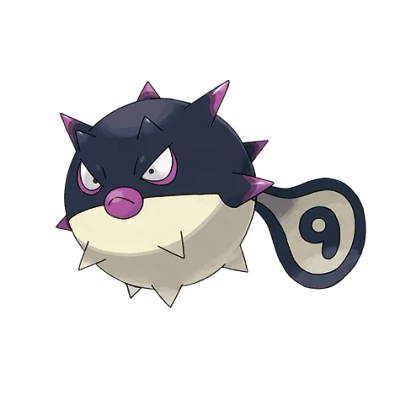 악/독 타입 포켓몬 침바루 리전폼의 이미지