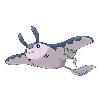 물/비행 타입 포켓몬 만타인의 이미지