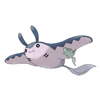 물/비행 타입 포켓몬 만타인의 이미지