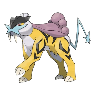 전기 타입 포켓몬 라이코의 이미지