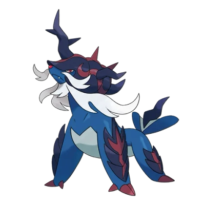 물/악 타입 포켓몬 대검귀 리전폼의 이미지