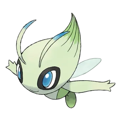 에스퍼/풀 타입 포켓몬 세레비의 이미지