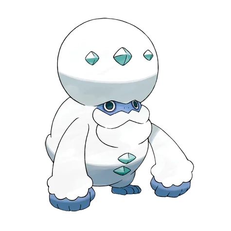 얼음 타입 포켓몬 불비달마 리전폼의 이미지