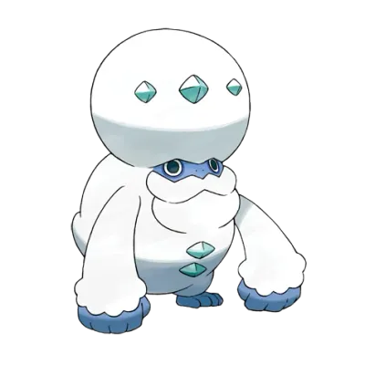 얼음 타입 포켓몬 불비달마 리전폼의 이미지