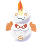 불비달마 가라르의 모습 (달마모드)