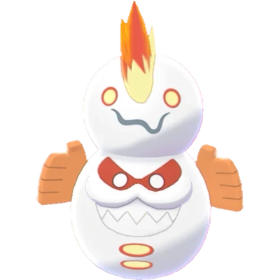 얼음/불꽃 타입 포켓몬 달마모드 리전폼의 이미지