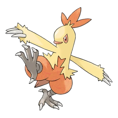 불꽃/격투 타입 포켓몬 영치코의 이미지