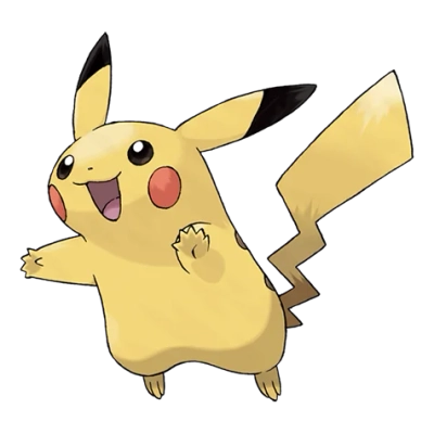 전기 타입 포켓몬 피카츄의 이미지