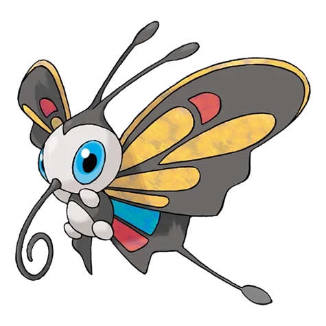 벌레/비행 타입 포켓몬 뷰티플라이의 이미지