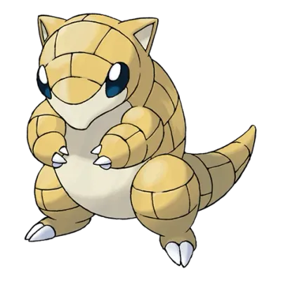 땅 타입 포켓몬 모래두지의 이미지