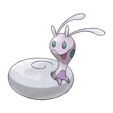 강철/드래곤 타입 포켓몬 미끄네일 리전폼의 이미지