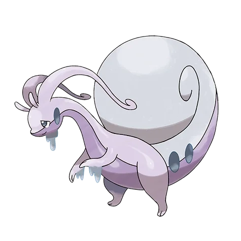 강철/드래곤 타입 포켓몬 미끄래곤 리전폼의 이미지