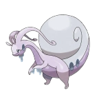 미끄래곤 히스이의 모습 