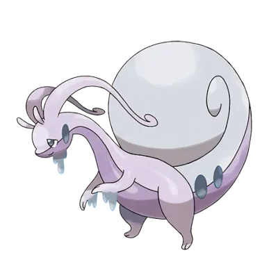 강철/드래곤 타입 포켓몬 미끄래곤 리전폼의 이미지