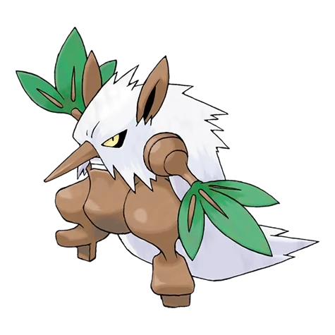 풀/악 타입 포켓몬 다탱구의 이미지