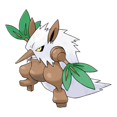 풀/악 타입 포켓몬 다탱구의 이미지