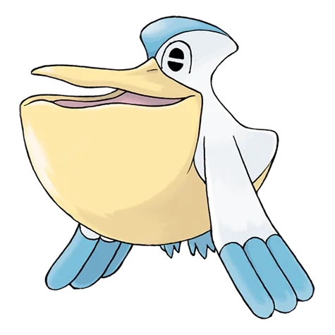 물/비행 타입 포켓몬 패리퍼의 이미지