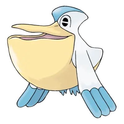 물/비행 타입 포켓몬 패리퍼의 이미지