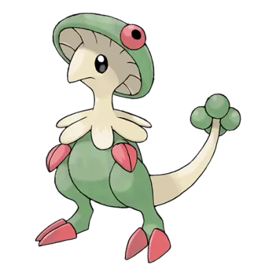 풀/격투 타입 포켓몬 버섯모의 이미지