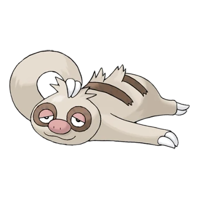 노말 타입 포켓몬 게을로의 이미지