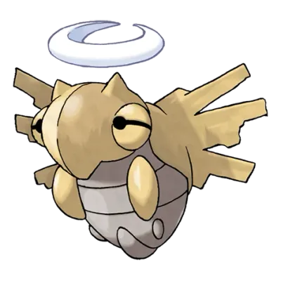 벌레/고스트 타입 포켓몬 껍질몬의 이미지