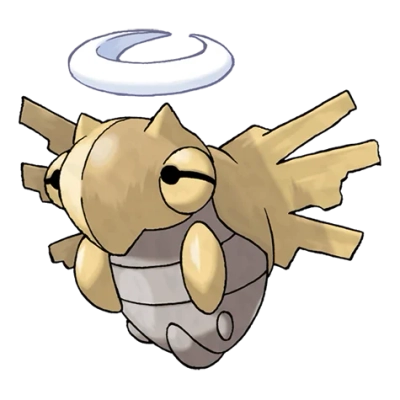 벌레/고스트 타입 포켓몬 껍질몬의 이미지