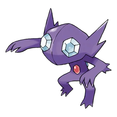 악/고스트 타입 포켓몬 깜까미의 이미지