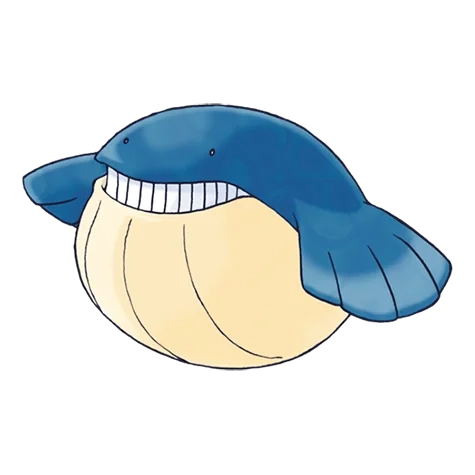 물 타입 포켓몬 고래왕자의 이미지