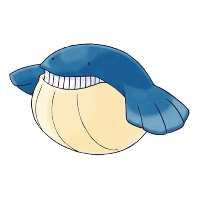 물 타입 포켓몬 고래왕자의 이미지