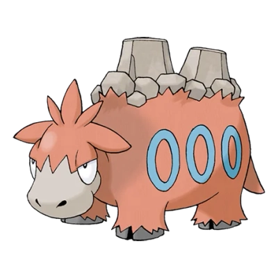 불꽃/땅 타입 포켓몬 폭타의 이미지