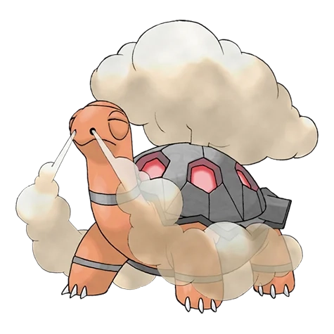 불꽃 타입 포켓몬 코터스의 이미지