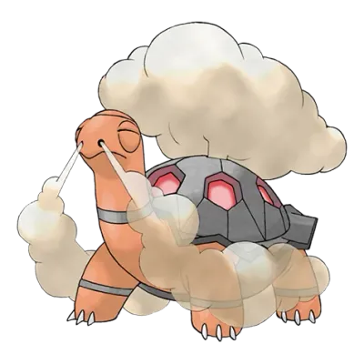 불꽃 타입 포켓몬 코터스의 이미지