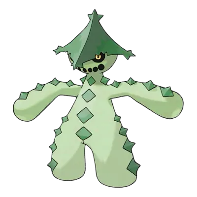 풀/악 타입 포켓몬 밤선인의 이미지