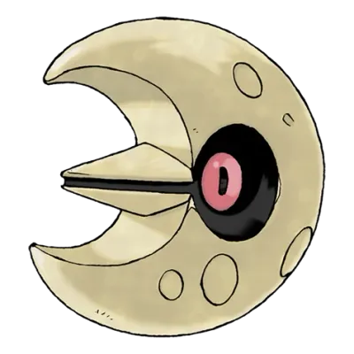 바위/에스퍼 타입 포켓몬 루나톤의 이미지