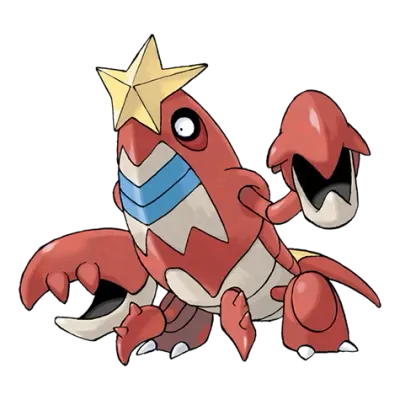 물/악 타입 포켓몬 가재장군의 이미지