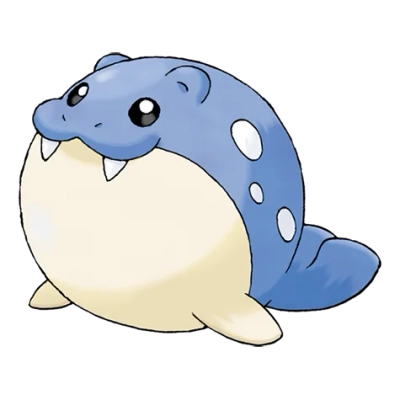 얼음/물 타입 포켓몬 대굴레오의 이미지