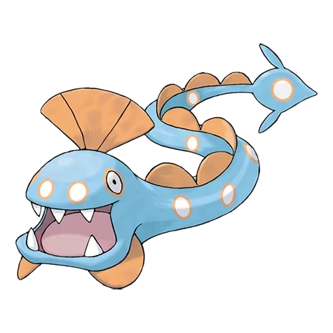 물 타입 포켓몬 헌테일의 이미지