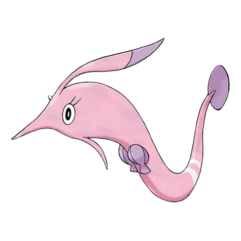 물 타입 포켓몬 분홍장이의 이미지