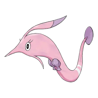 물 타입 포켓몬 분홍장이의 이미지