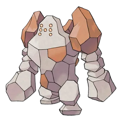 바위 타입 포켓몬 레지락의 이미지